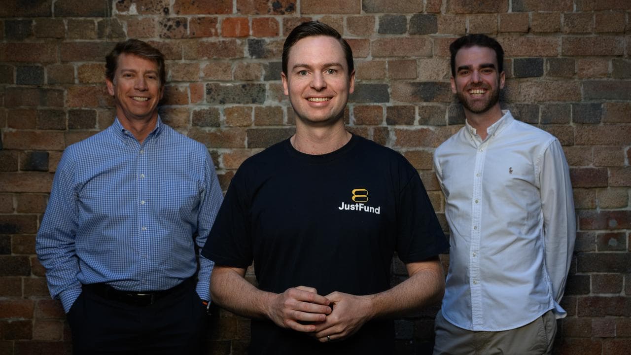 JustFund founders Craig Carroll, Jack O'Donnell and Andy O'Connor