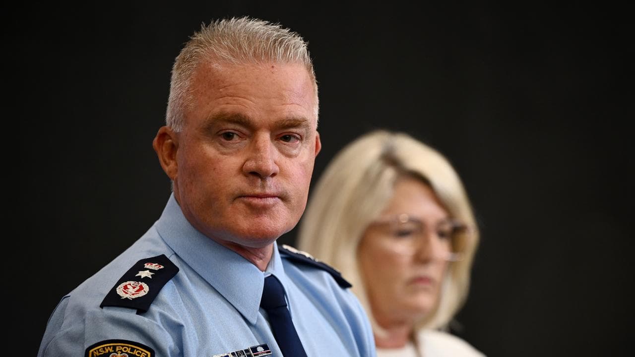 NSW Police Commissioner Mal Lanyon