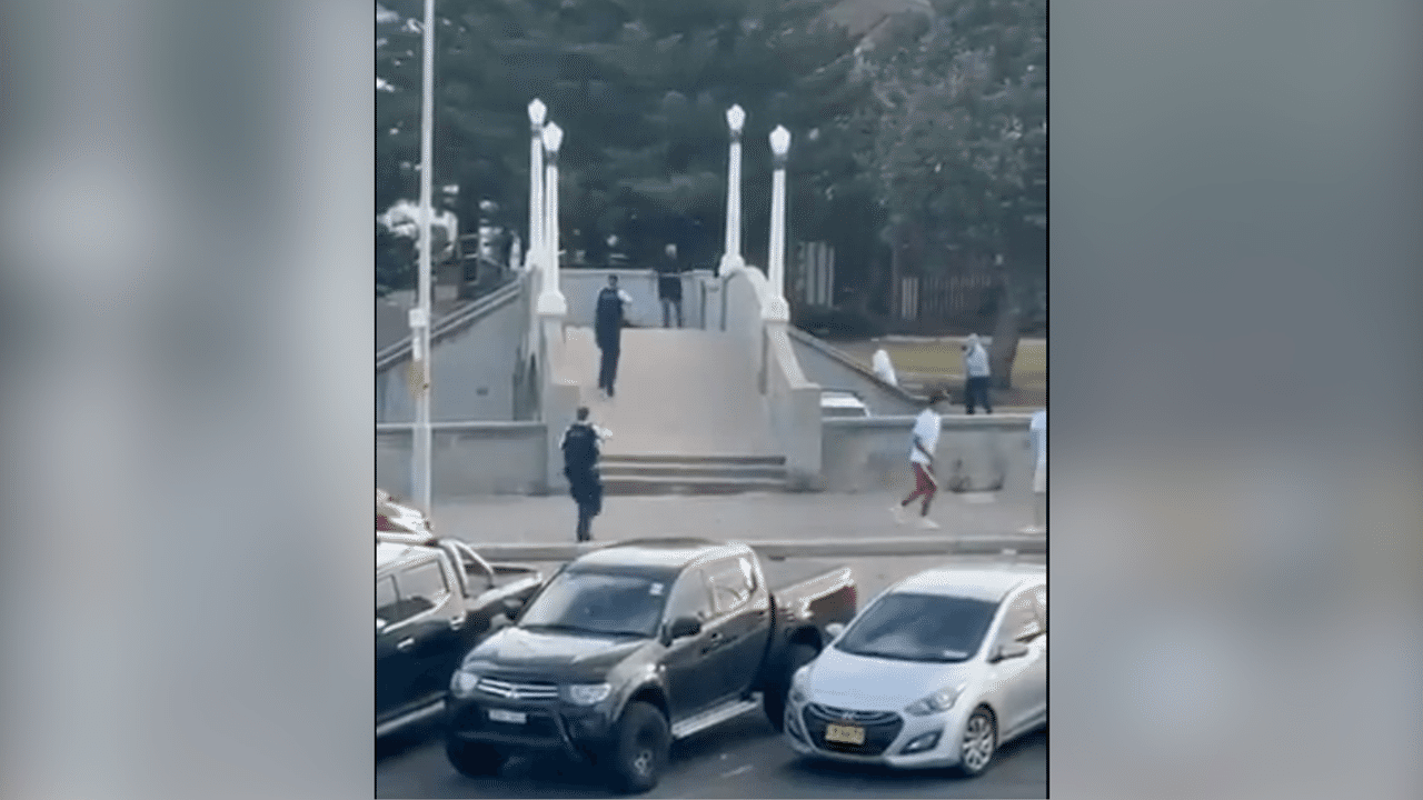 A screenshot of an X video.