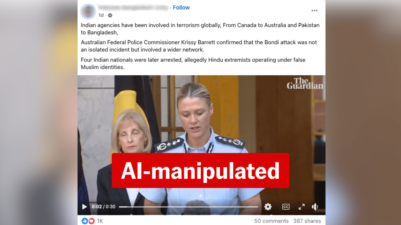 A screenshot of a Facebook post.