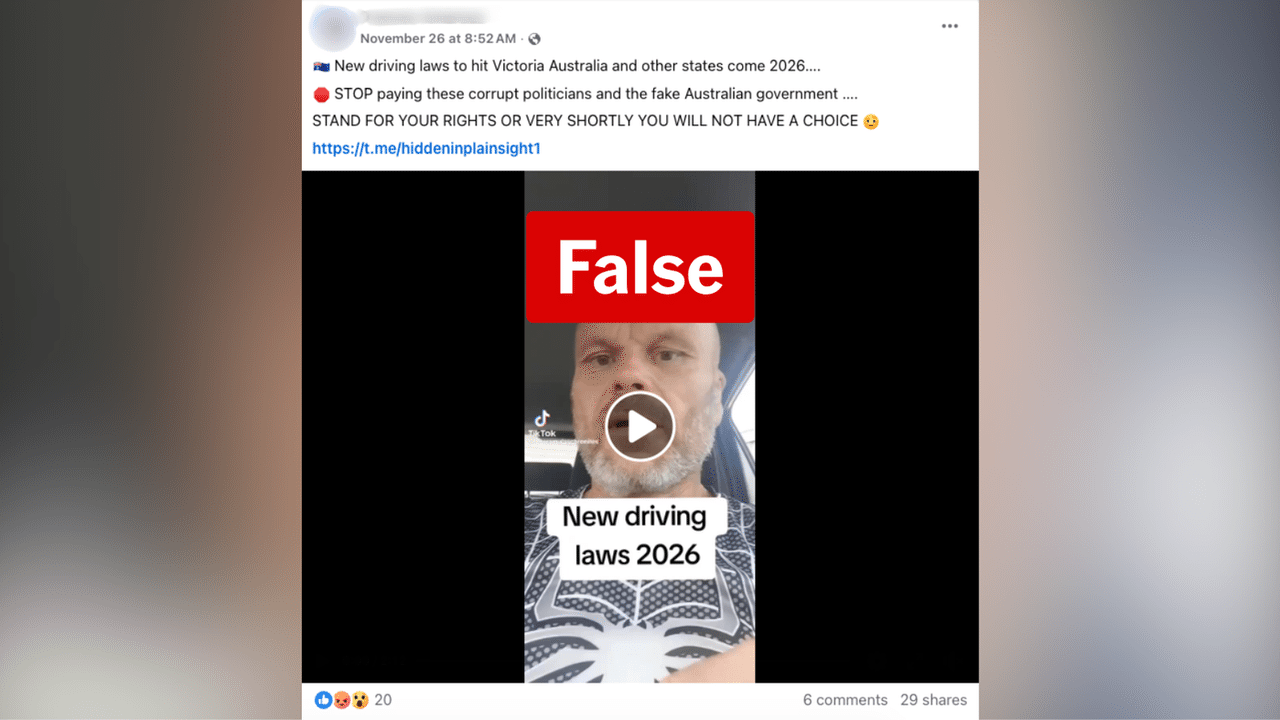 A screenshot of a Facebook post.