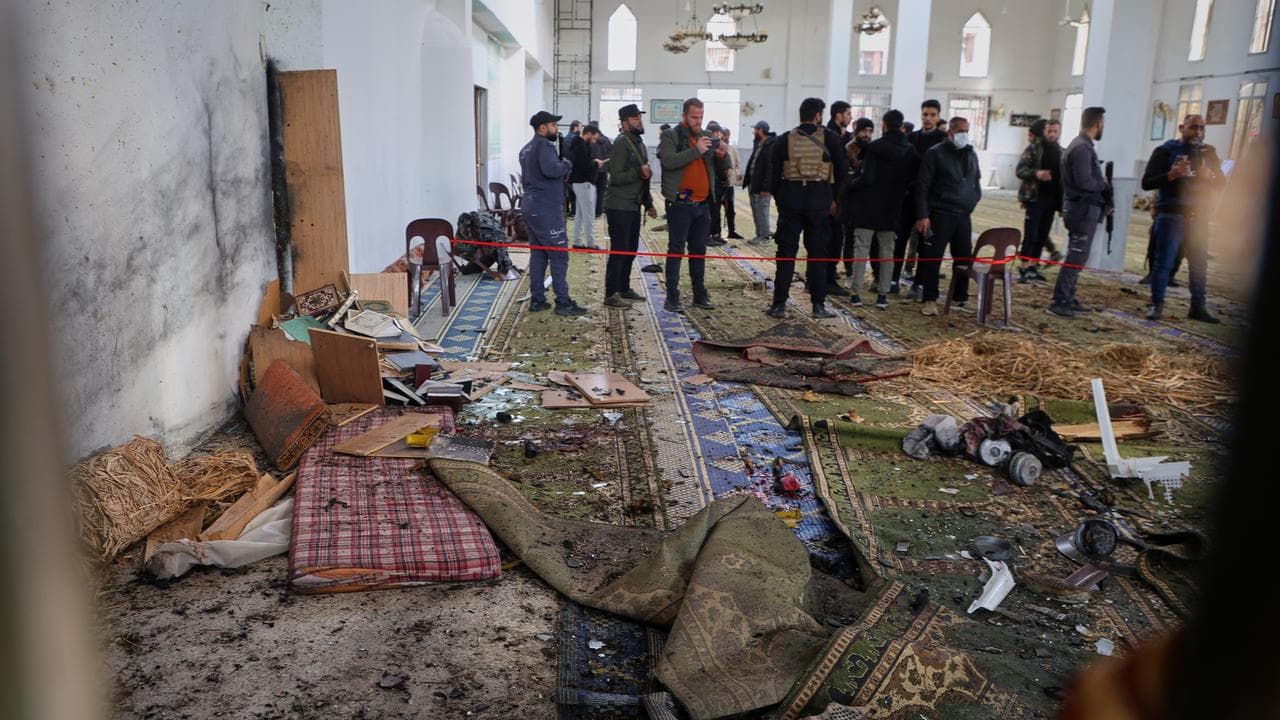 Mosque bombing Syria