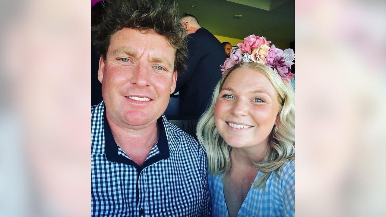 Luke Briggs and a woman