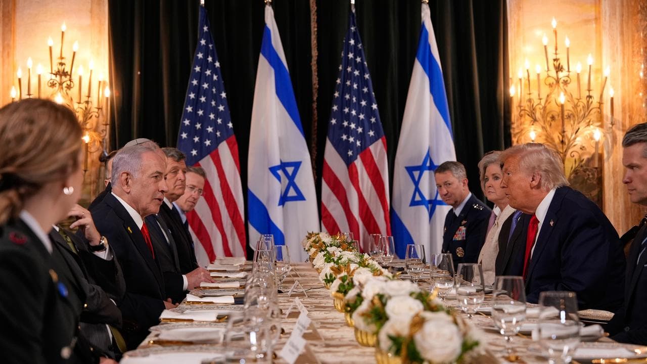 Donald Trump and Benjamin Netanyahu holds talks in Florida