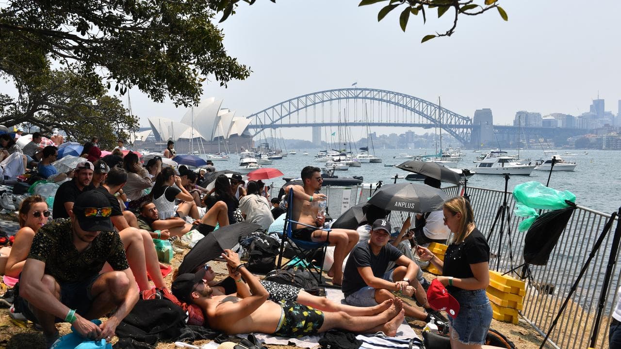 New Year on Sydney Harbour