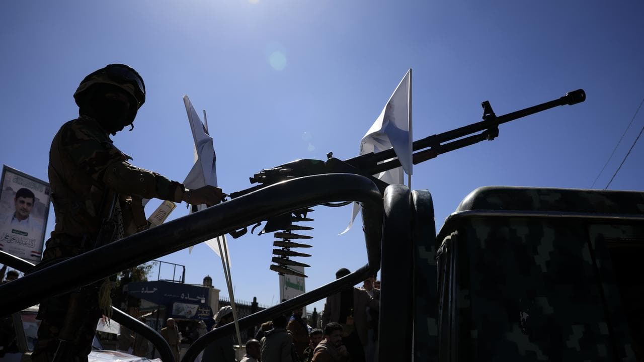 Houthi military in Sana'a