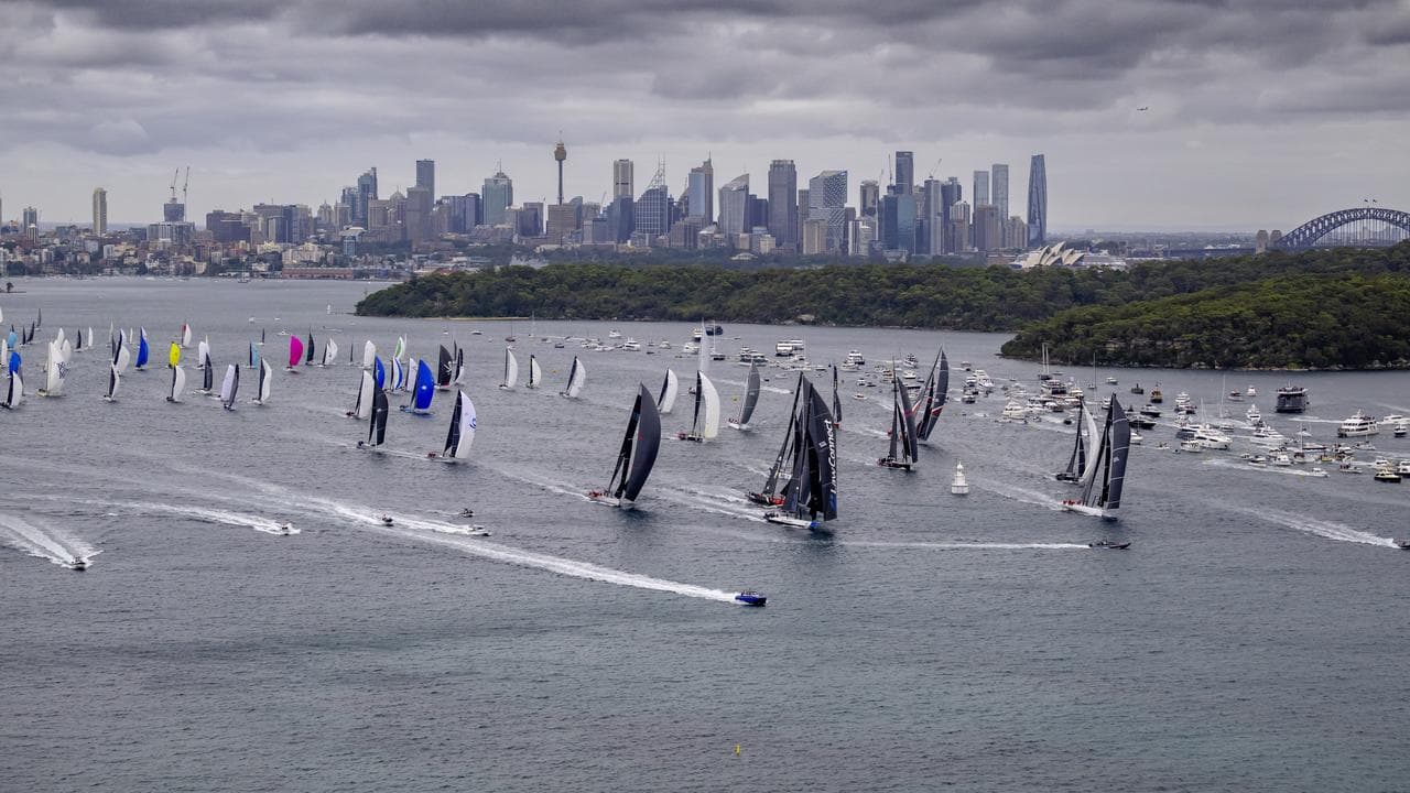 Sydney-Hobart start.