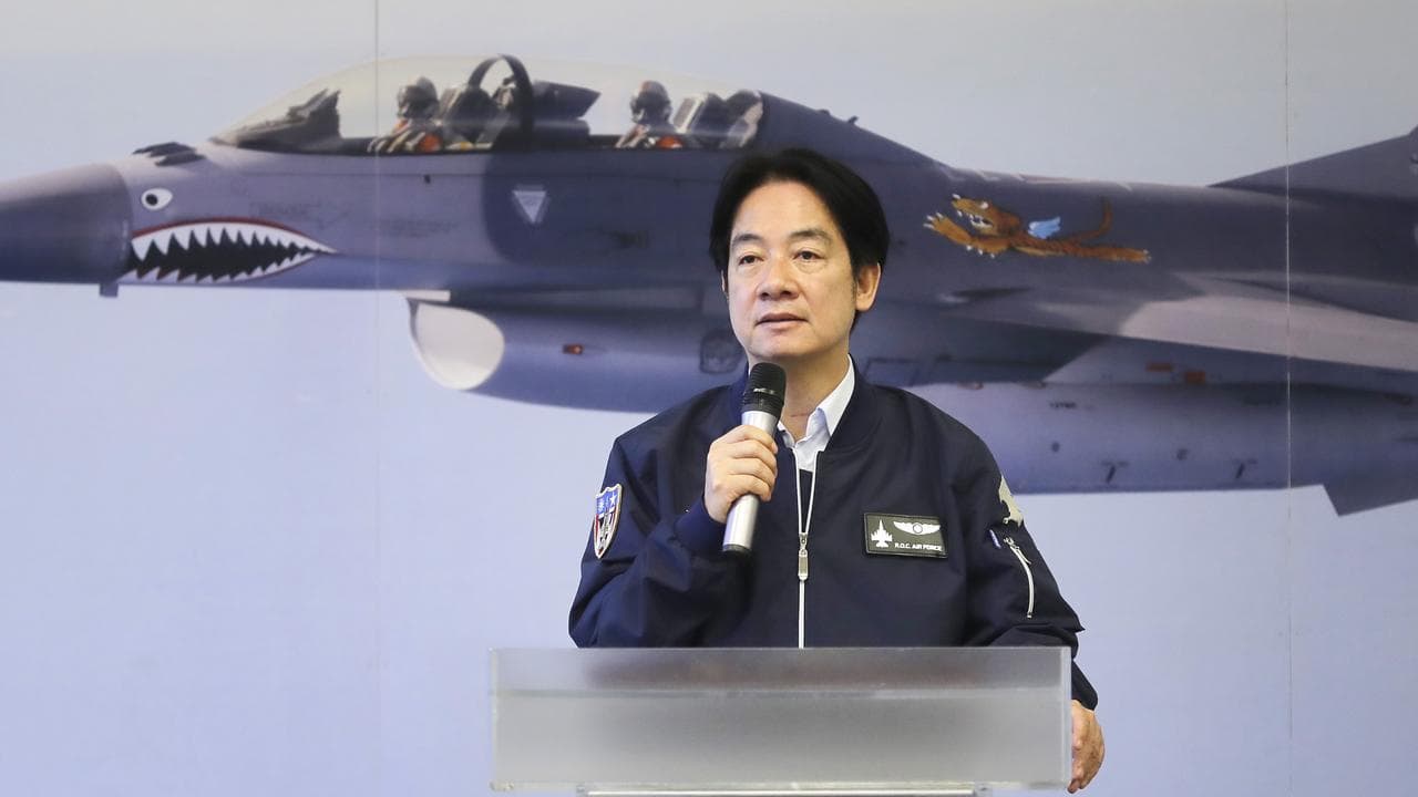 A file photo of Lai Ching-te