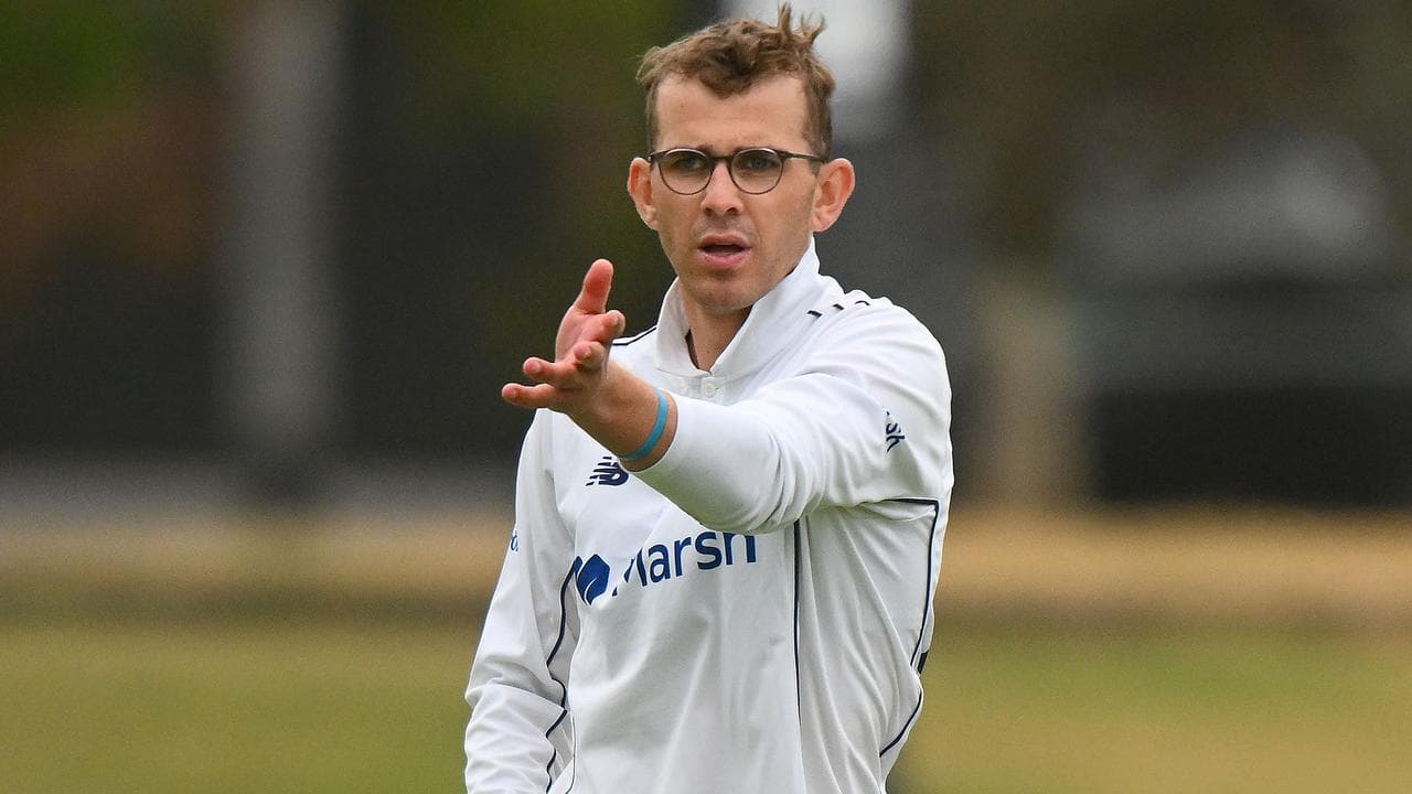 Todd Murphy of Victoria prepares