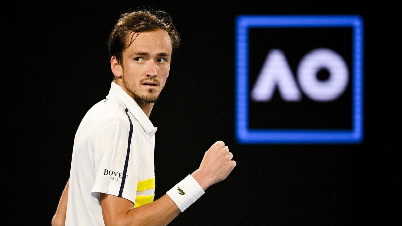 Three-time finalist Daniil Medvedev.