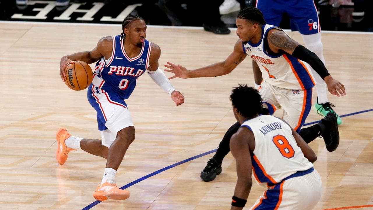 Philadelphia's Tyrese Maxey