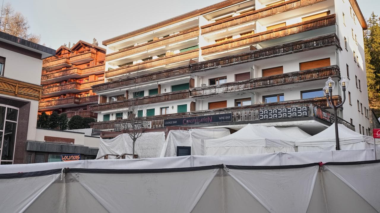 Sealed off Le Constellation bar, where a fire killed dozens