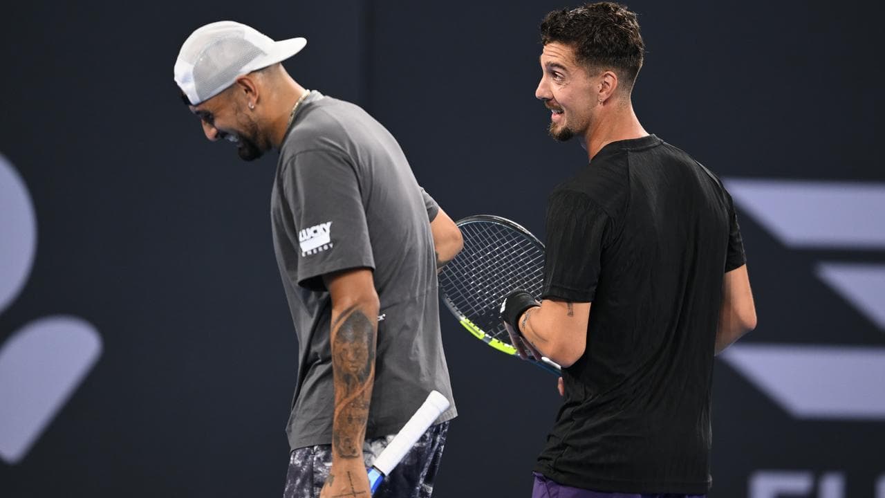 Kyrgios and Kokkinakis.