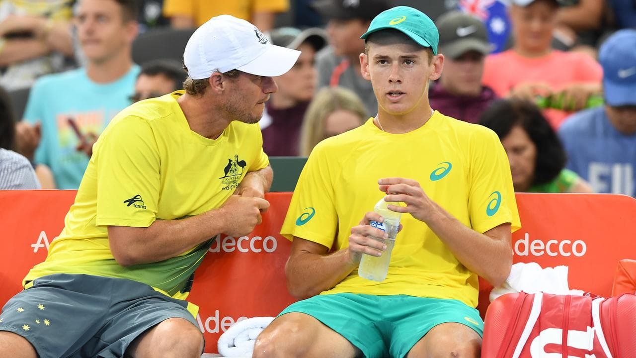 Lleyton Hewitt, Alex de Minaur