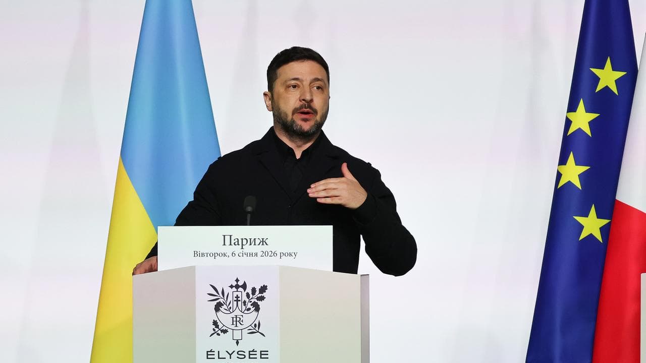 Ukrainian President Volodymyr Zelenskiy