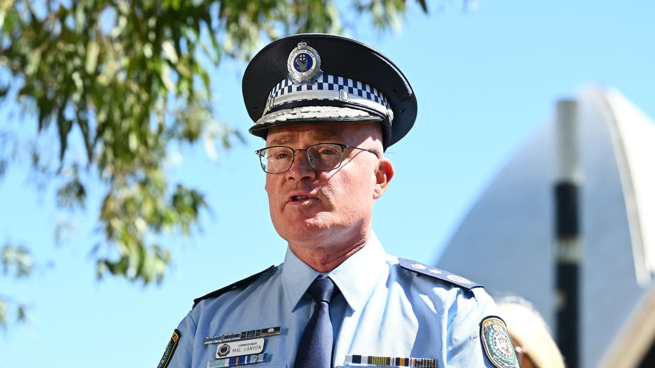 NSW Police Commissioner Mal Lanyon (file)