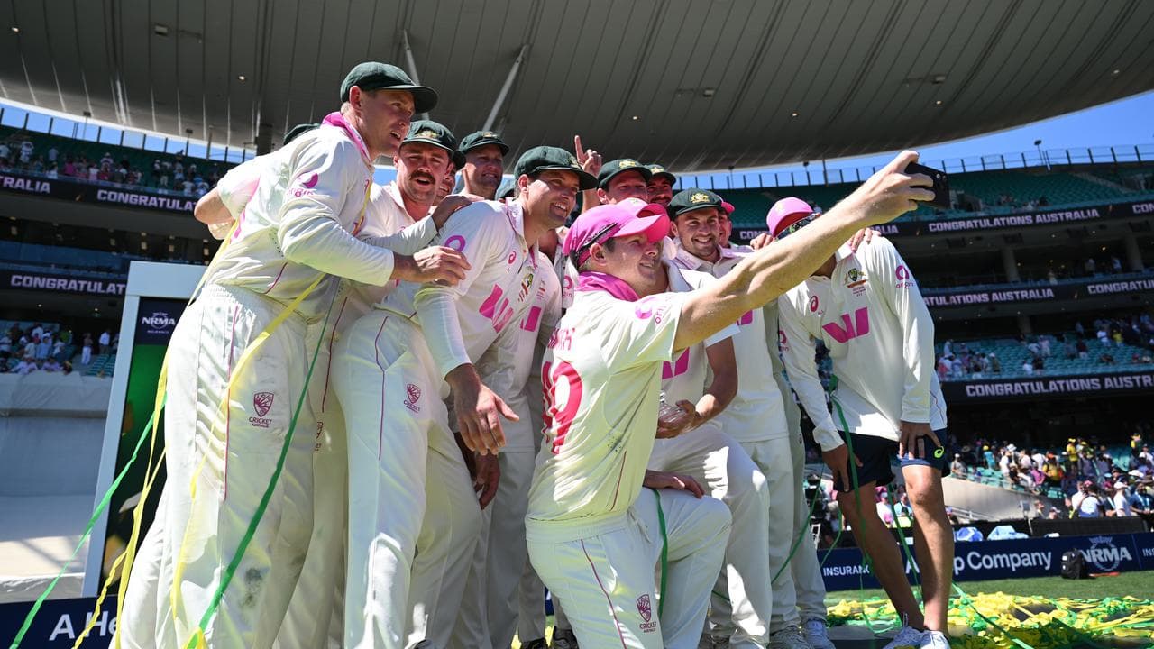 Steve Smith and the Aussie Ashes winners