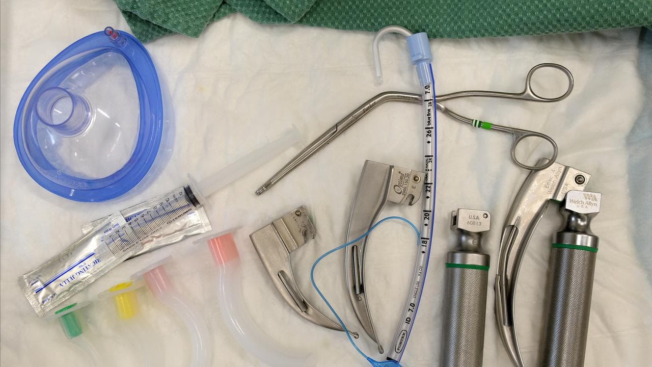 Surgical intubation equipment (file)