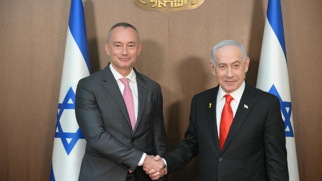Mladenov met with Benjamin Netanyahu