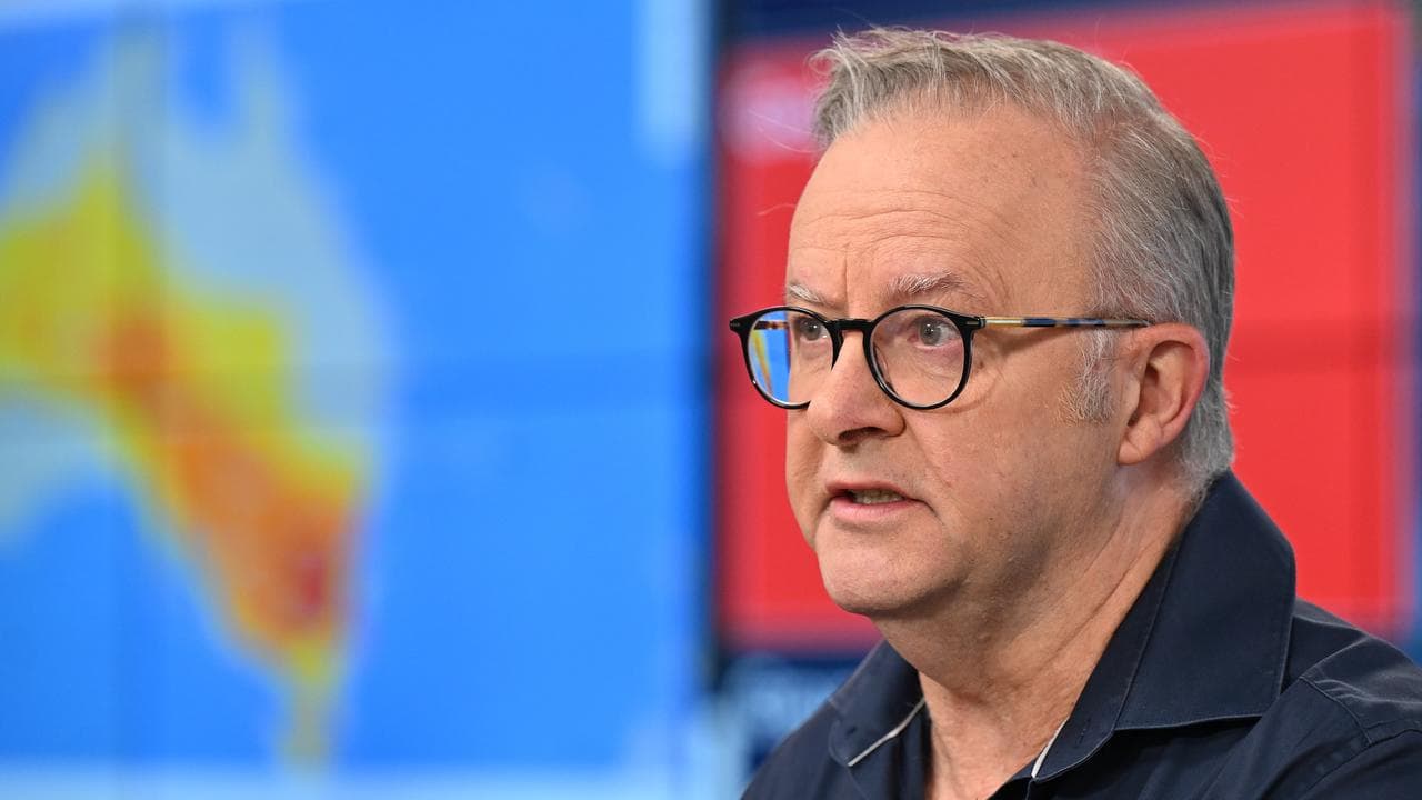Prime Minister Anthony Albanese speaks to the media in Canberra
