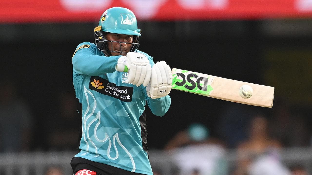 Heat batsman Usman Khawaja.