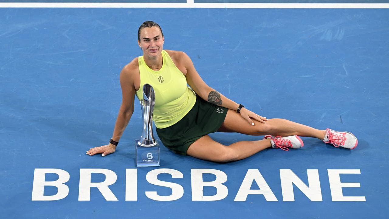 World No.1 Aryna Sabalenka.