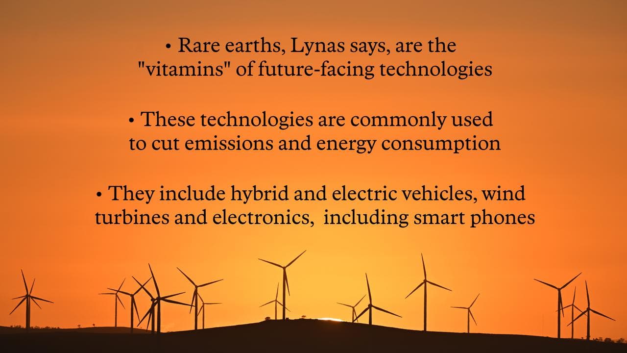 LYNAS RARE EARTHS FACTBOX