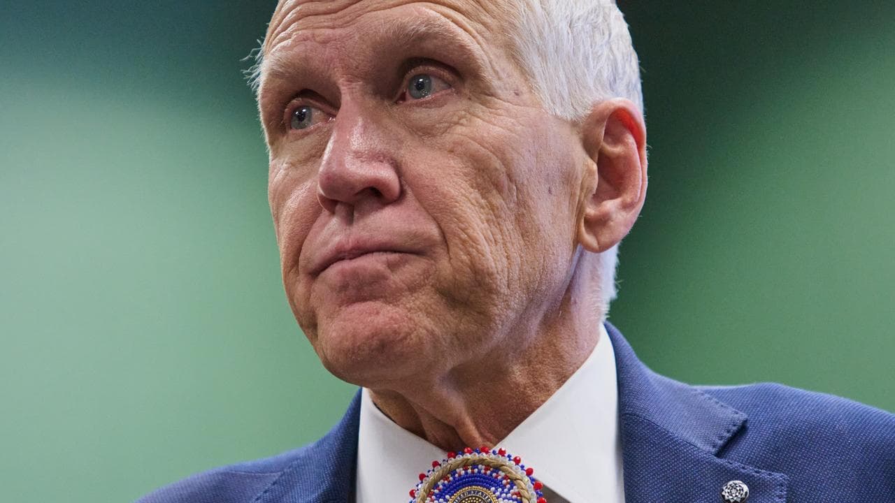 A file photo of Thom Tillis  