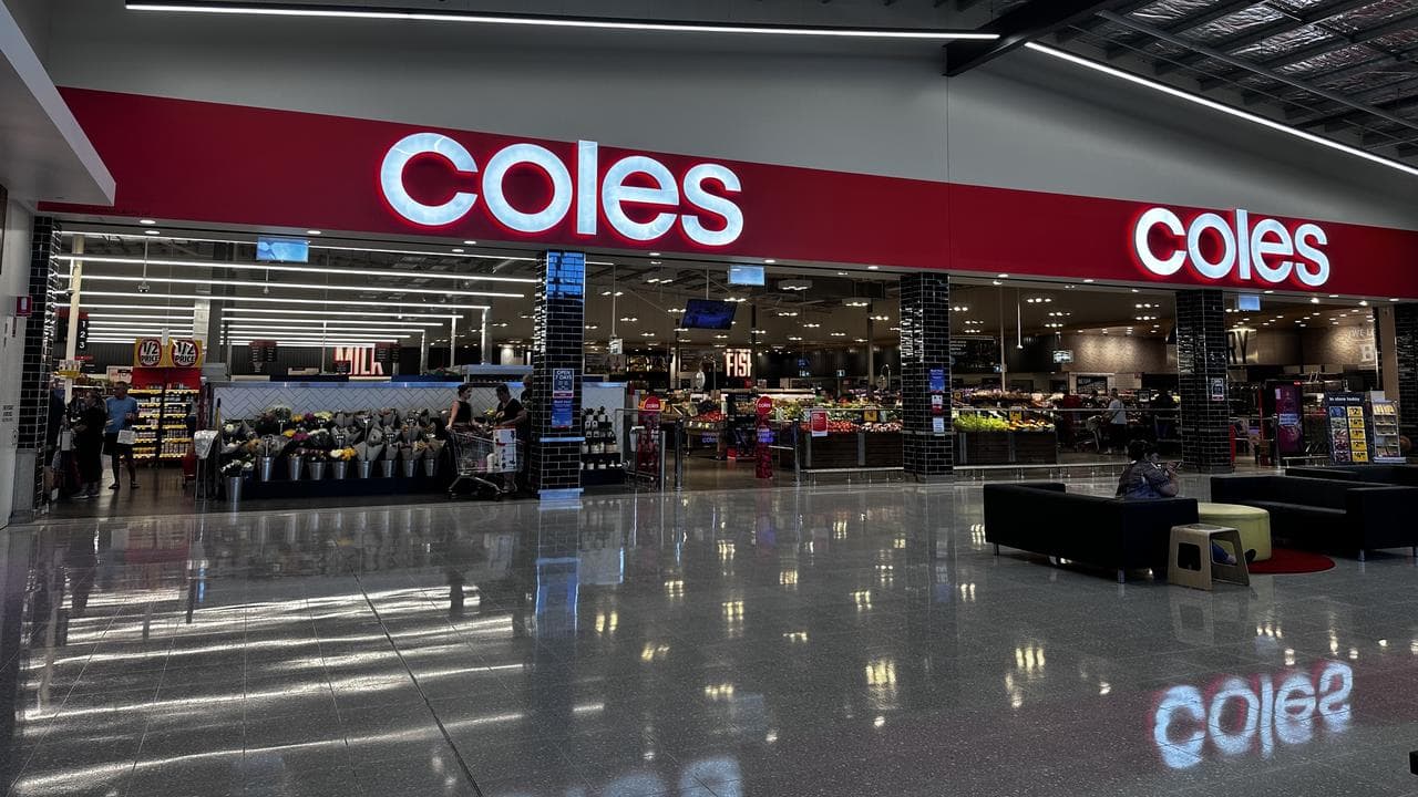 The Coles in Yamanto Central shopping centre
