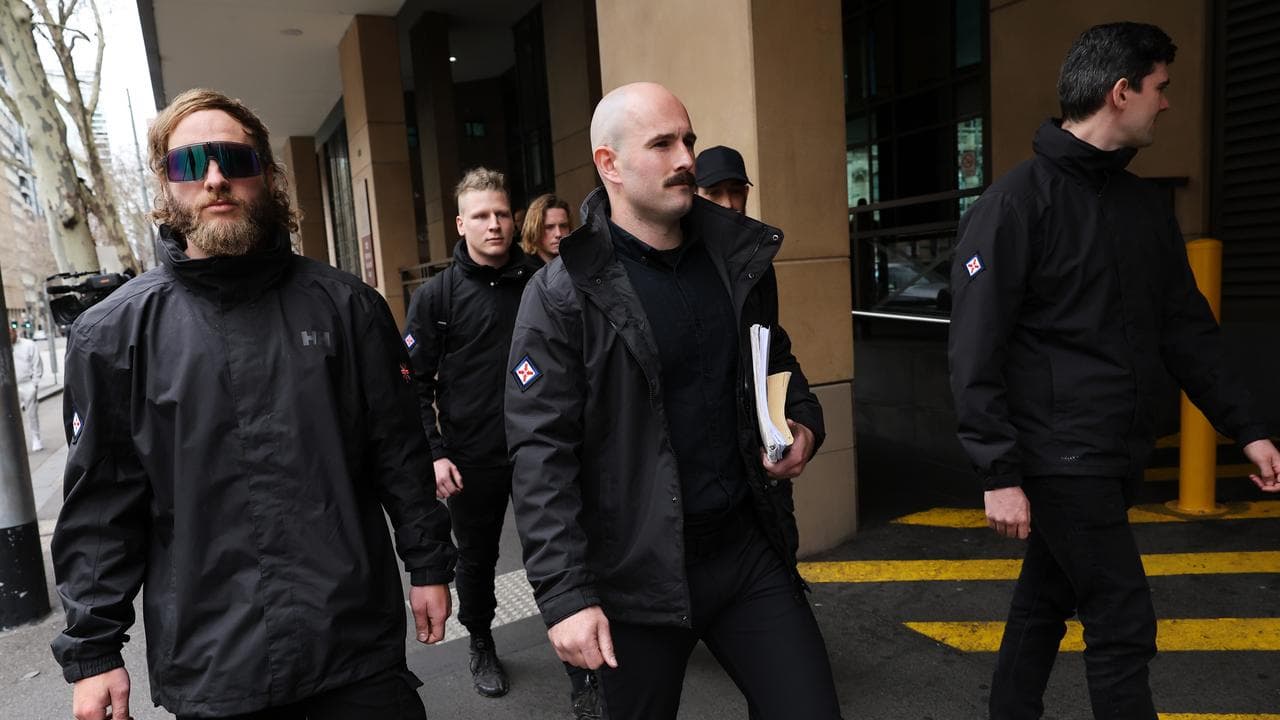 L to R Joel Davis, Thomas Sewell and Jacob Hersant (file)