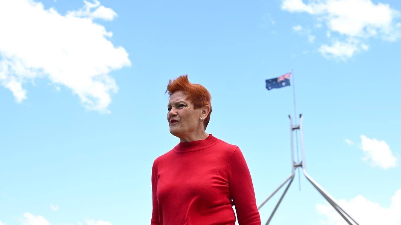 A file photo of Pauline Hanson