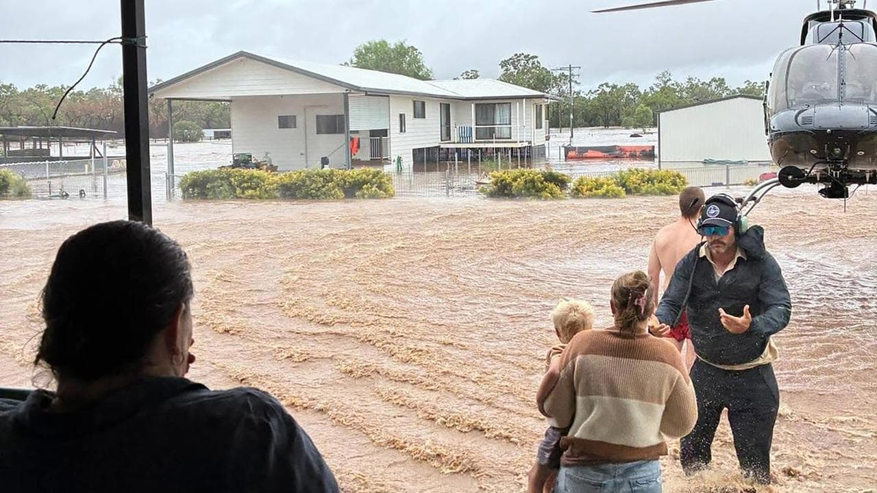 Flood rescues in Clermont