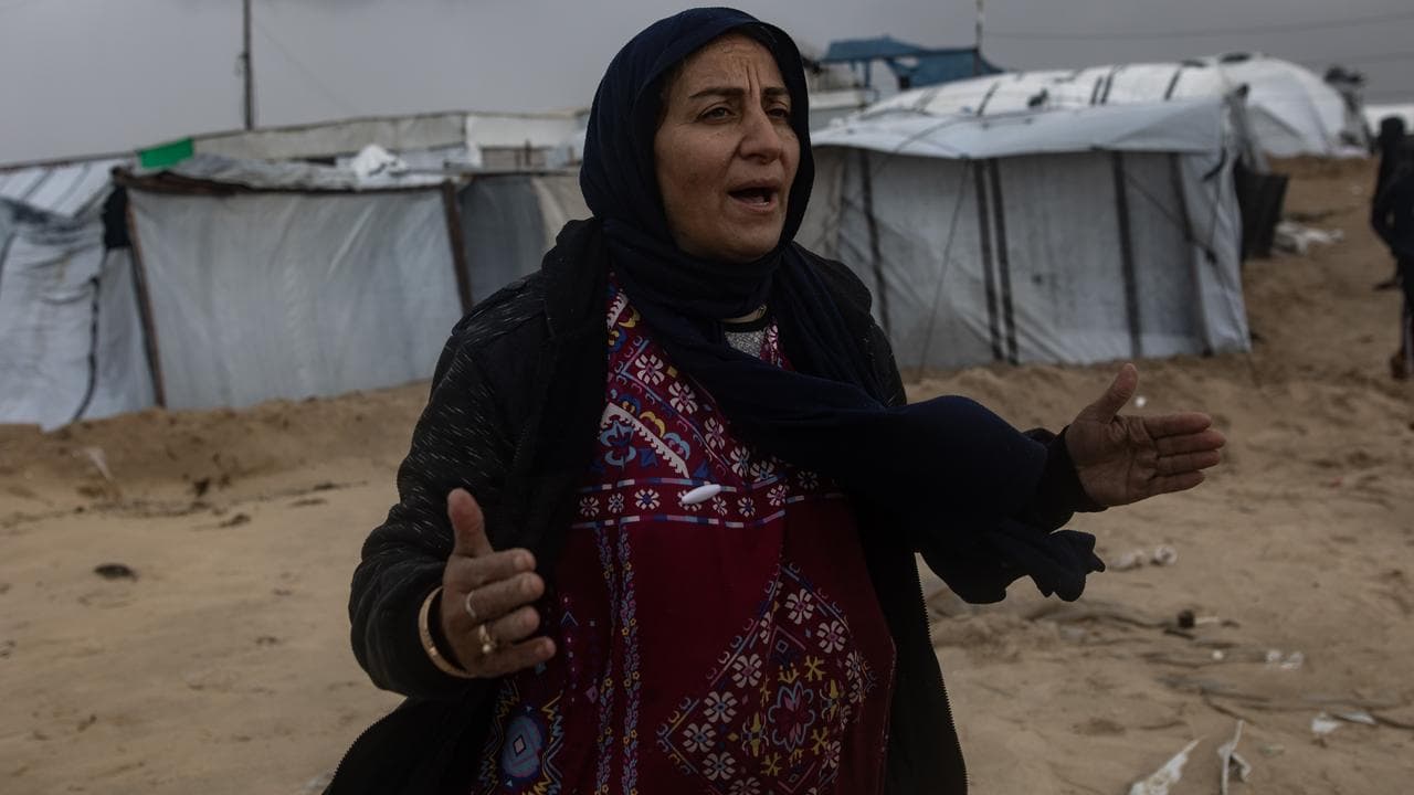 Displaced Palestinians