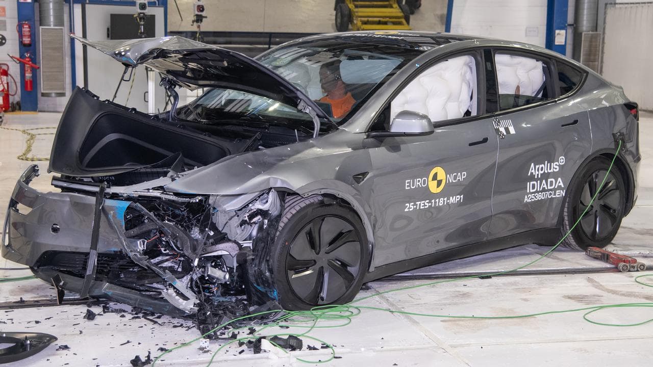 Tesla Model Y crash test