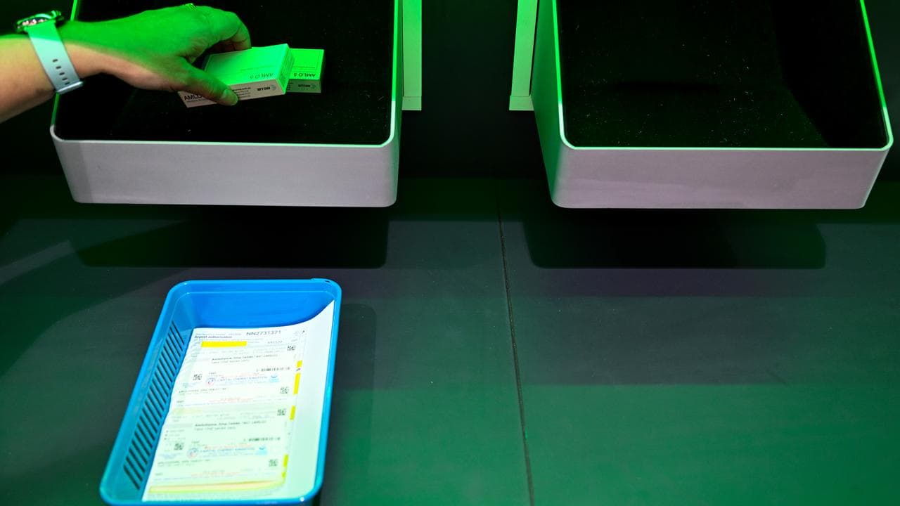 Medication at a pharmacy