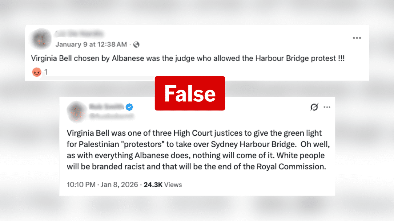 A screenshot of a Facebook and X post.