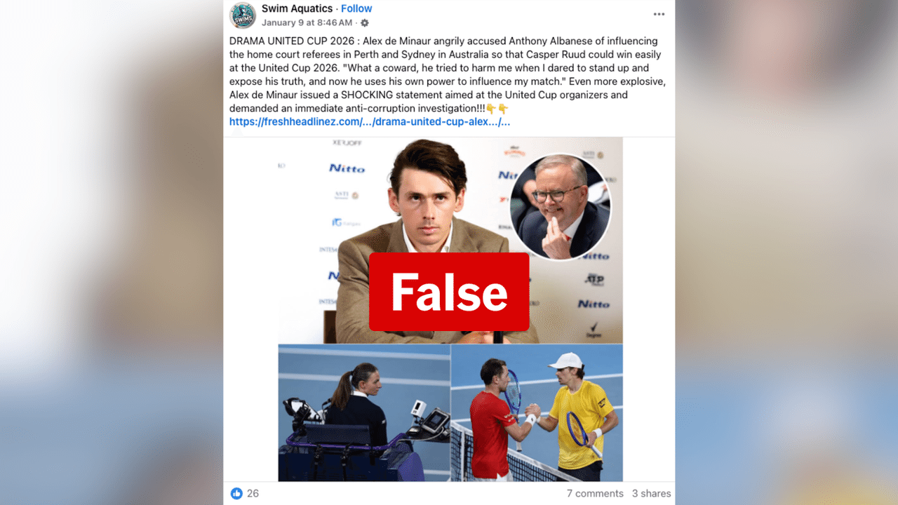 A screenshot of a Facebook post.