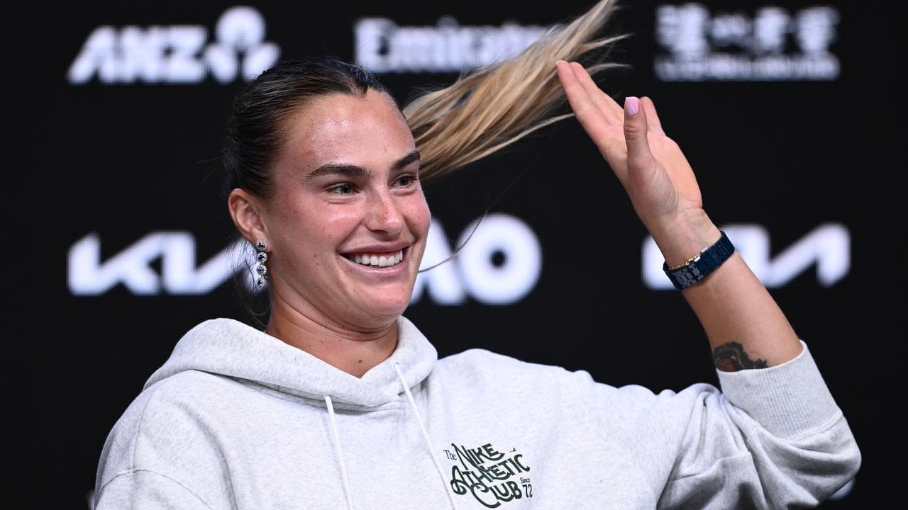 World No.1 Aryna Sabalenka