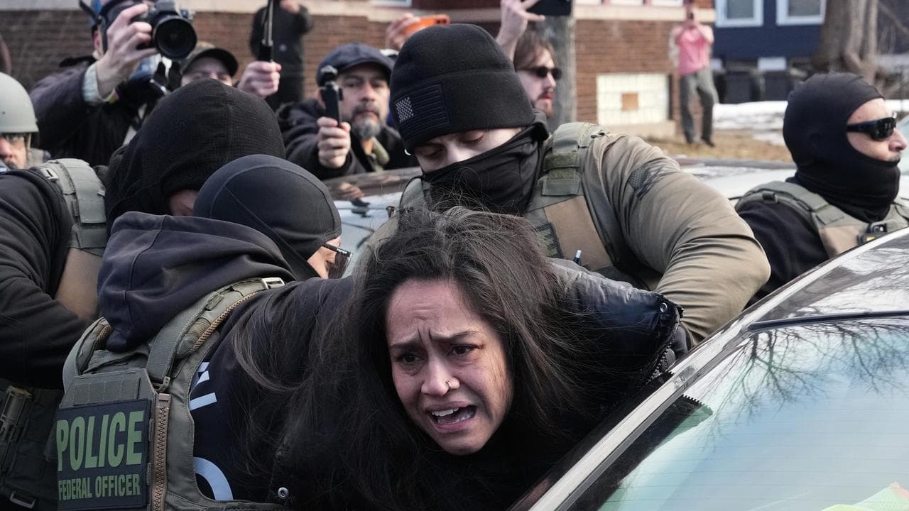 Woman detained by federal agents near where Renee Good was shot