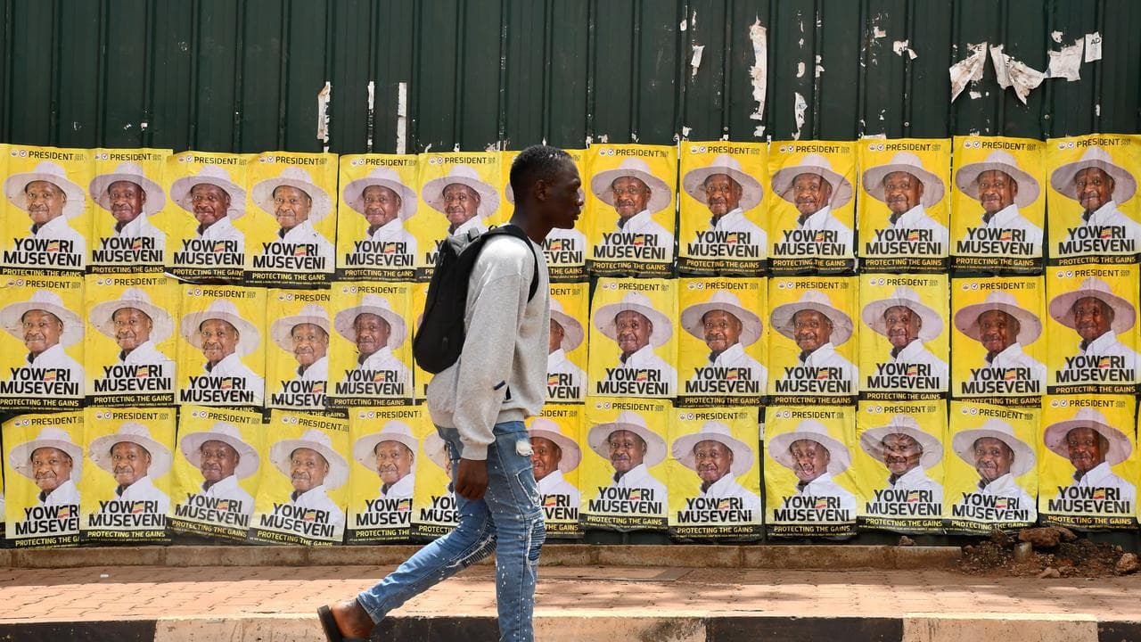 Ugandan President Yoweri Museveni