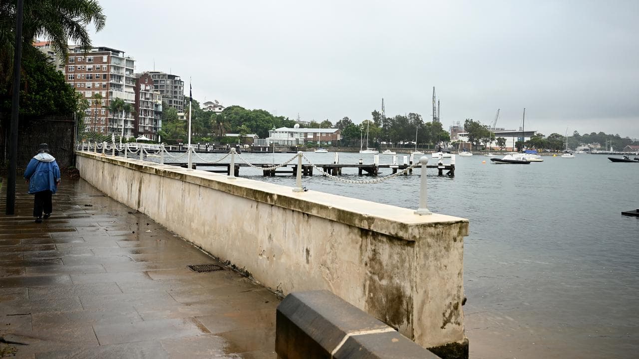 A general view of the foreshore at Elizabeth Bay