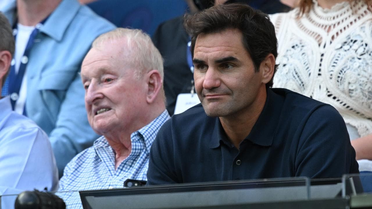 Rod Laver and Roger Federer.