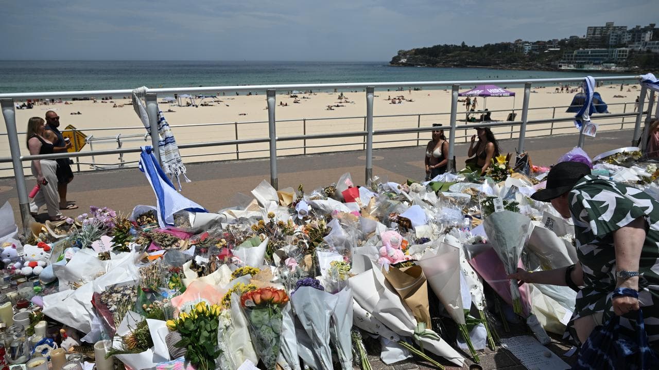 A memorial at Bondi Beach (file image)