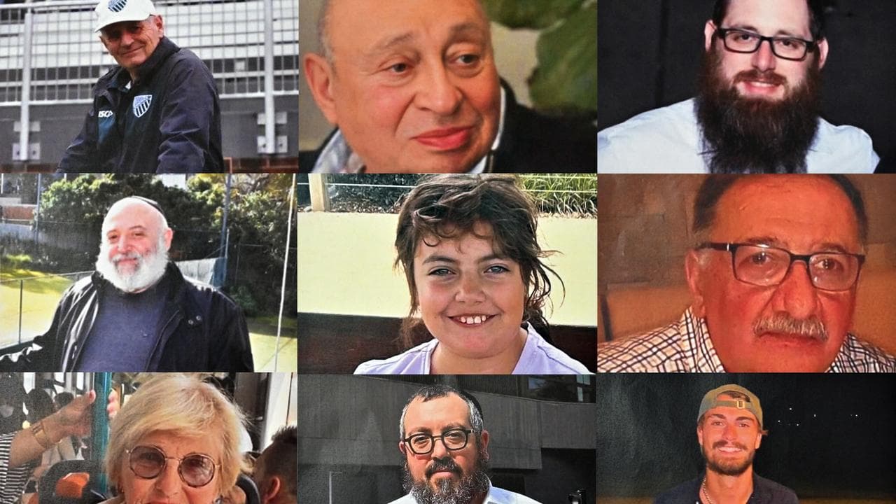 Some of the Bondi attack victims