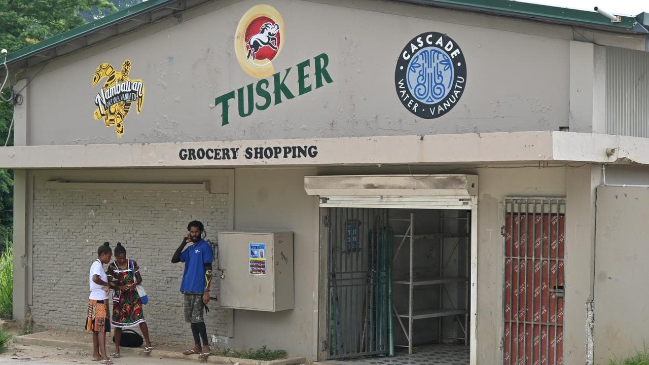 A grocery store in Port Vila, Vanuatu (file image)