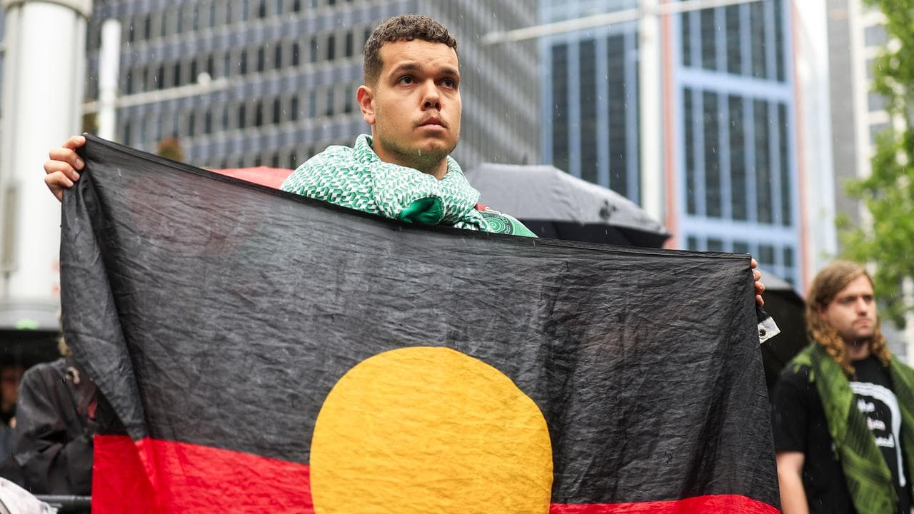 A Black Deaths in Custody rally in Sydney (file image)