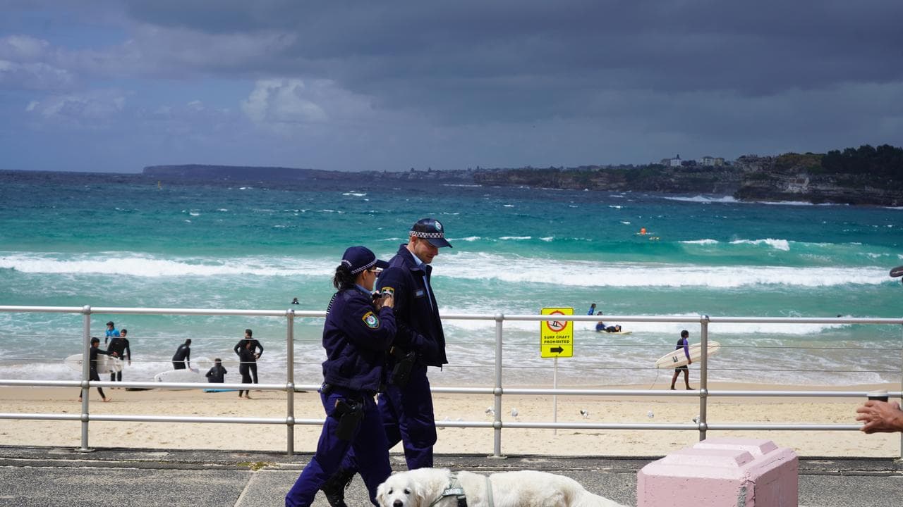 Police at Bondi Beach