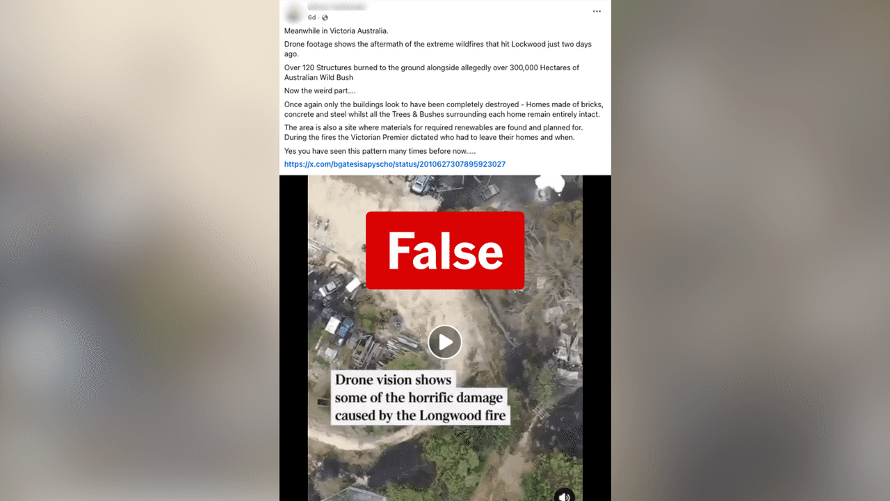 A screenshot of a Facebook post.