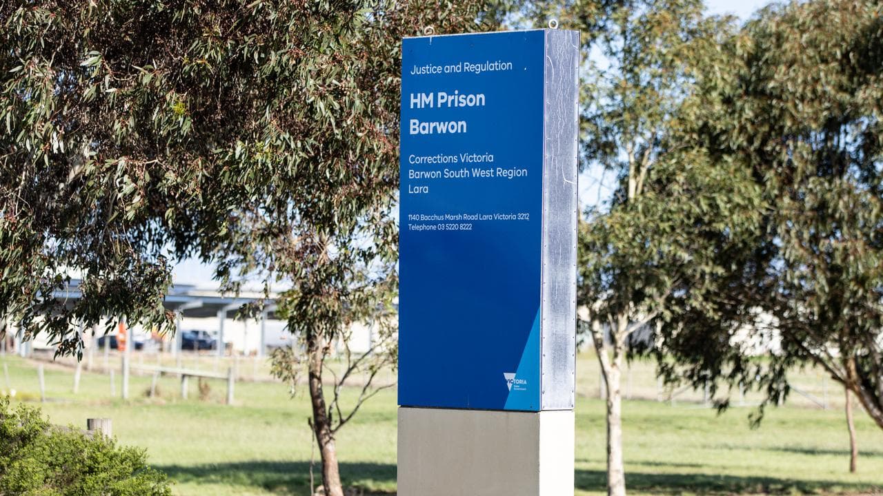 Prison signage (file)