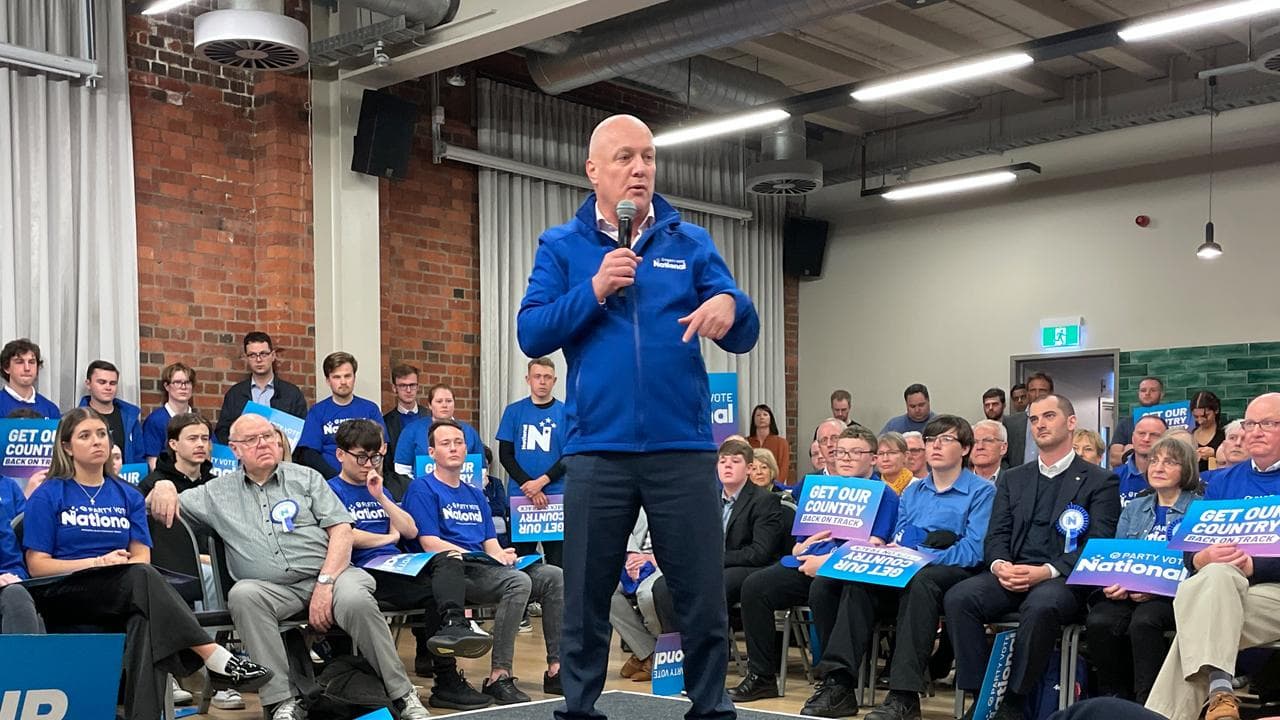 New Zealand Prime Minister Chris Luxon